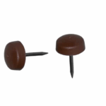 Paracolpo con Chiodo Testa mm.8 Marrone